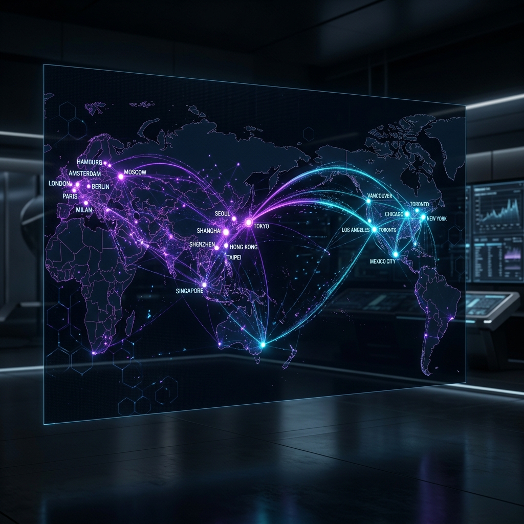 Global Network Map