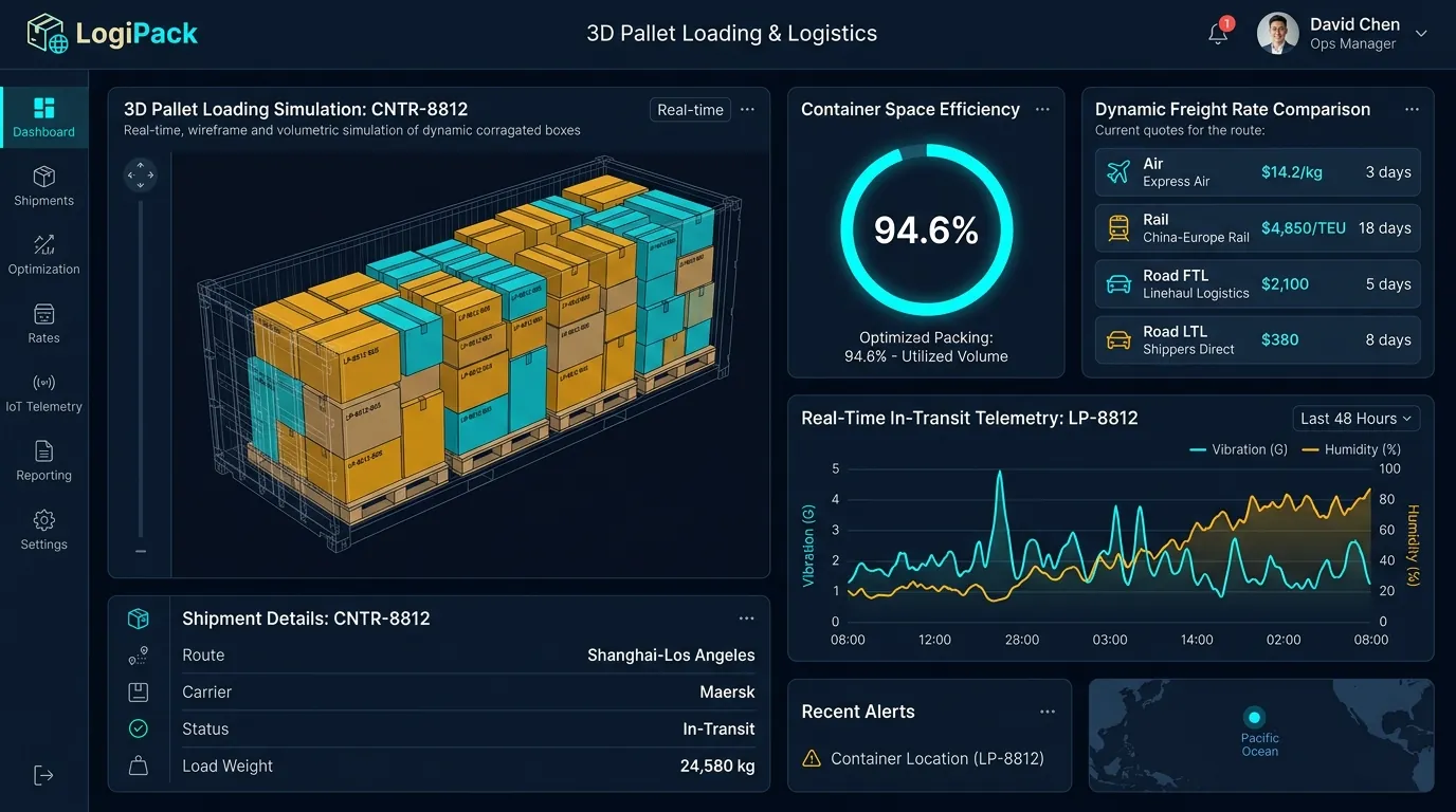 LogiPack 包装重货智能物流中枢